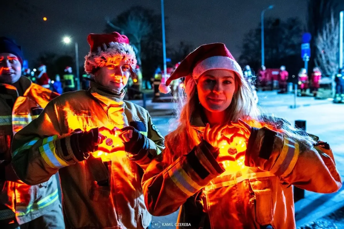 Fotorelacja z wizyty strażaków w Przylądku Nadziei