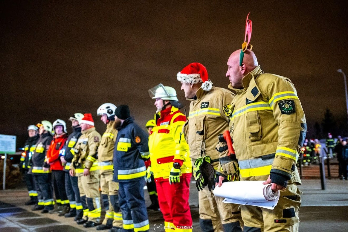 Fotorelacja z wizyty strażaków w Przylądku Nadziei