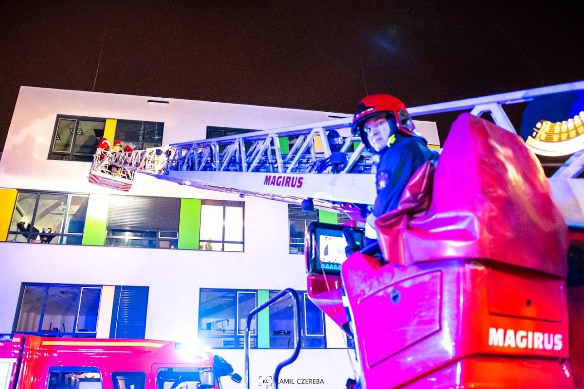 Fotorelacja z wizyty strażaków w Przylądku Nadziei