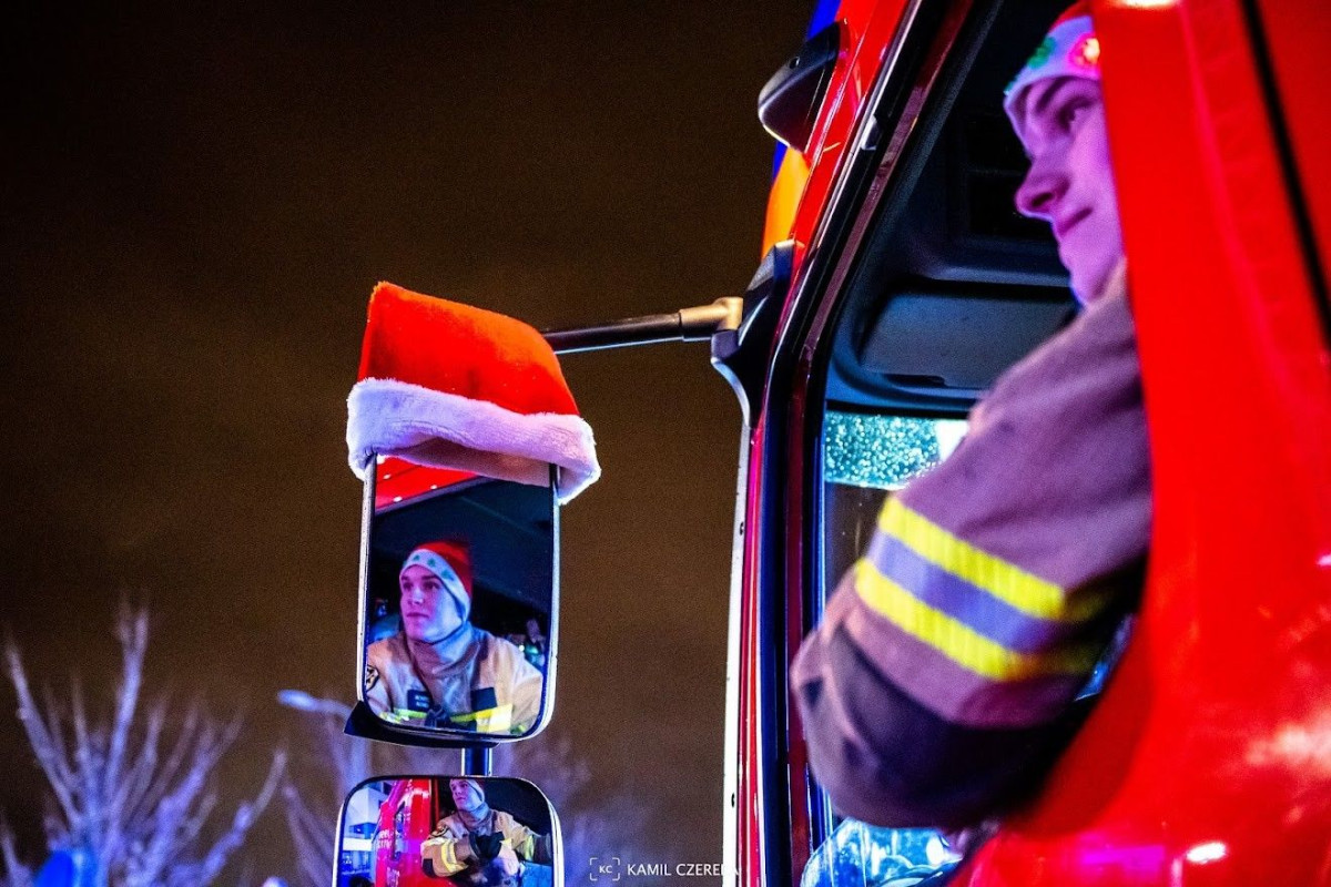 Fotorelacja z wizyty strażaków w Przylądku Nadziei