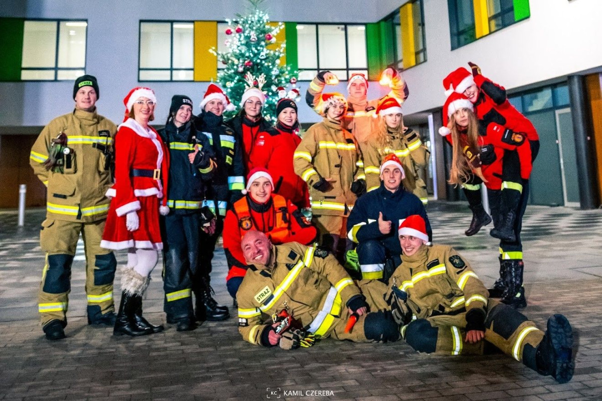 Fotorelacja z wizyty strażaków w Przylądku Nadziei