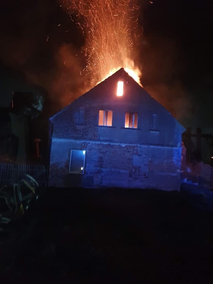 Interwencje OSP Trzebień