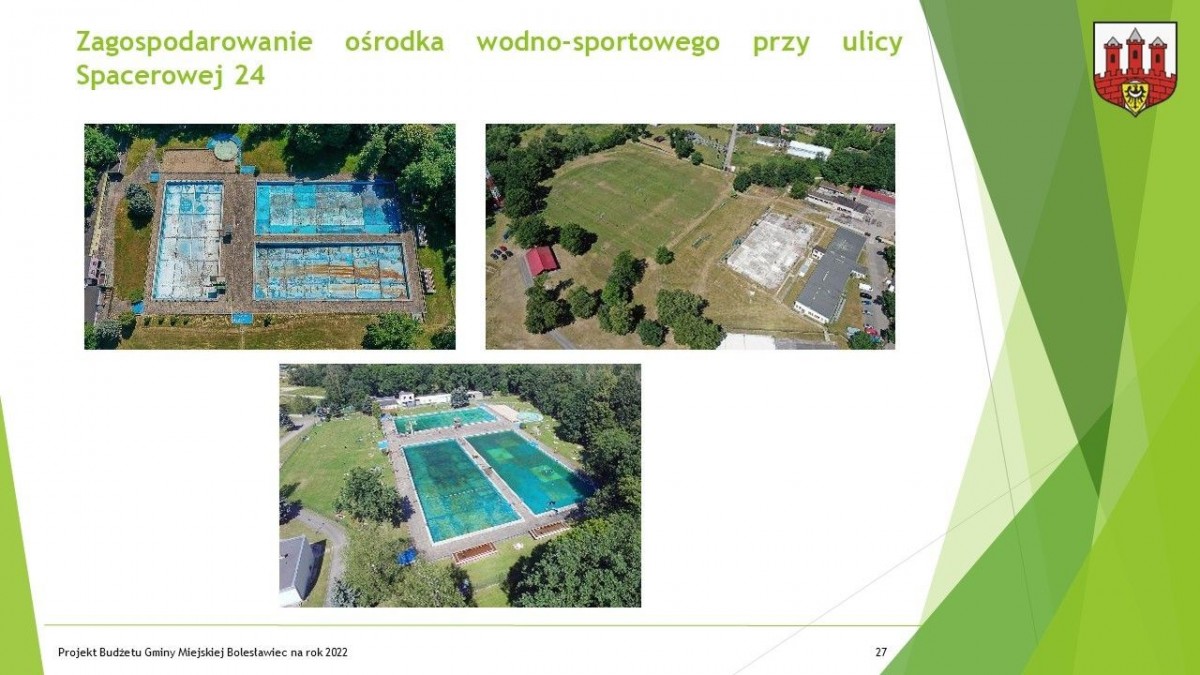 Prezentacja dotycząca budżetu Miasta Bolesławiec na ten rok