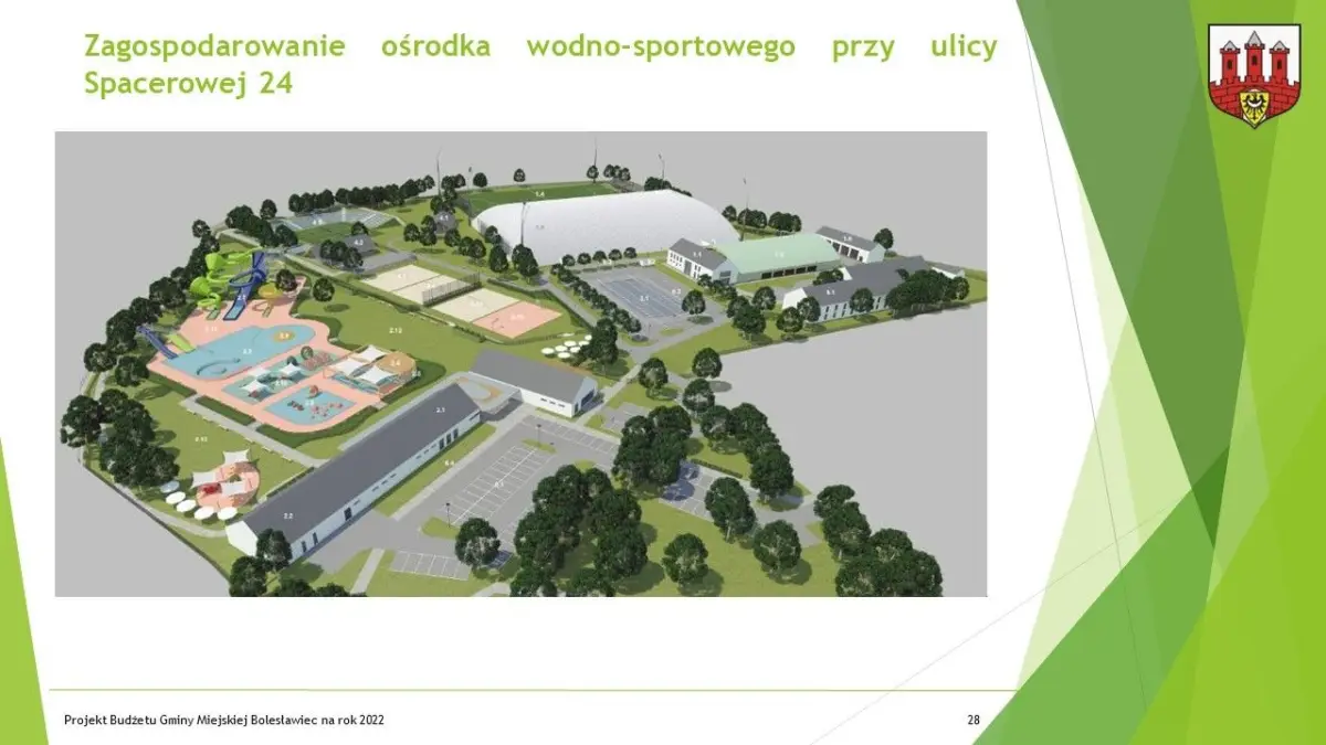 Prezentacja dotycząca budżetu Miasta Bolesławiec na ten rok