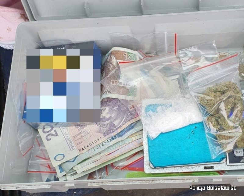 Działania policjantów z Kruszyna