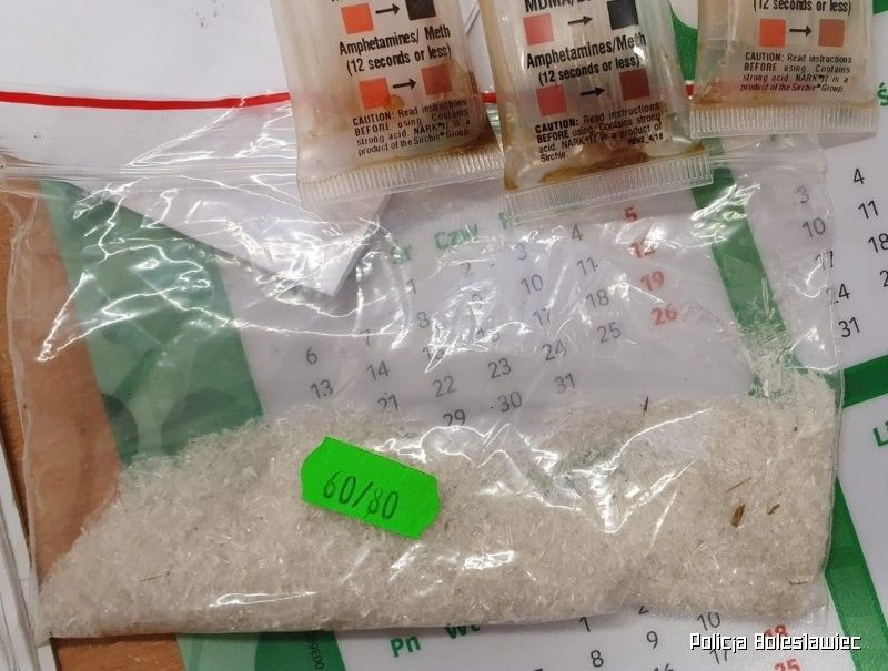 Działania policjantów z Kruszyna