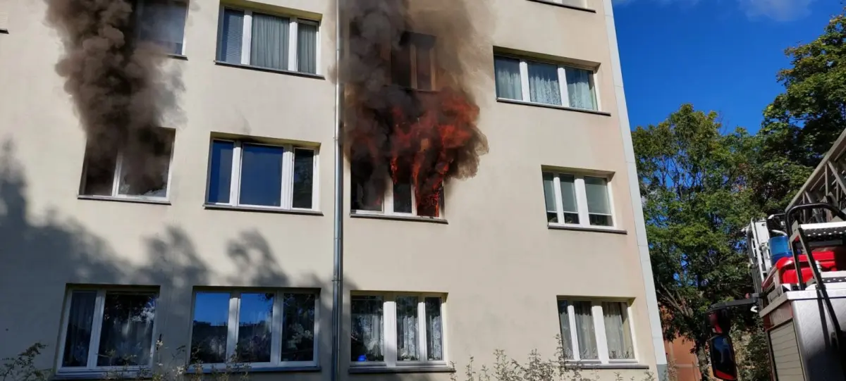 Działania strażaków z KP PSP Bolesławiec