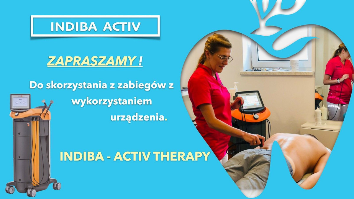 Zabiegi  z Indiba Activ w Adent Bolesławiec