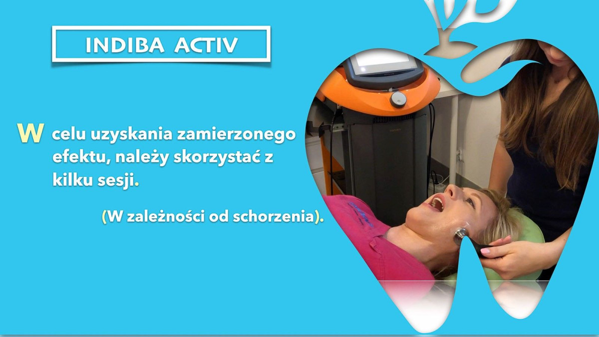 Zabiegi  z Indiba Activ w Adent Bolesławiec