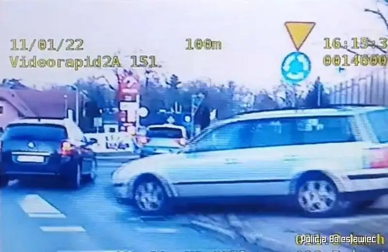 Sytuacja na rondzie w Bolesławcu