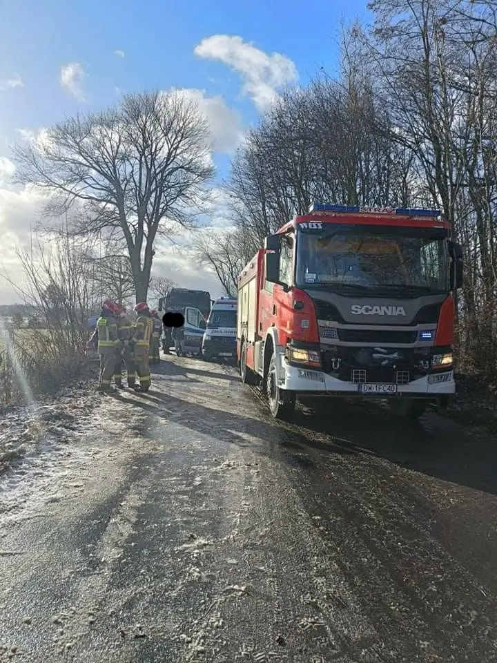 Wypadek w Szczytnicy