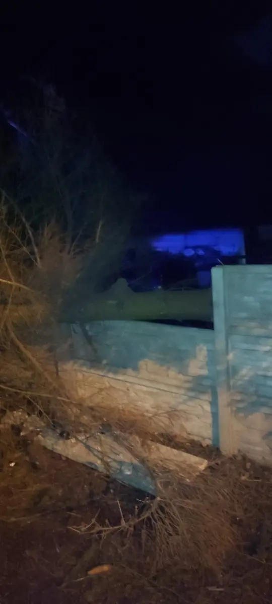 Nocna akcja straży pożarnej w Gromadce