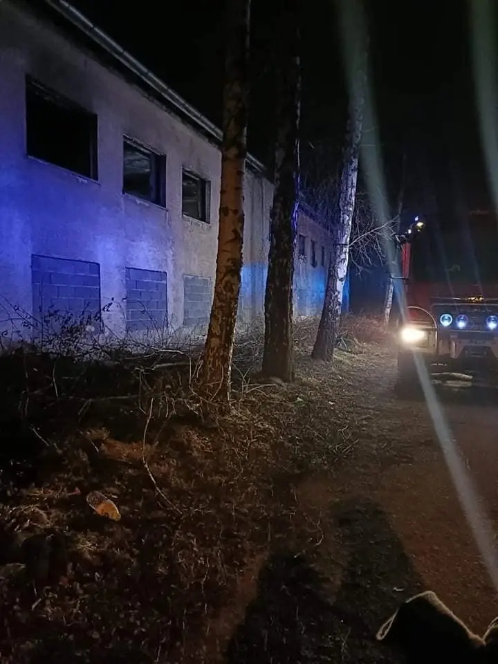 Akcja straży pożarnej w Szczytnicy