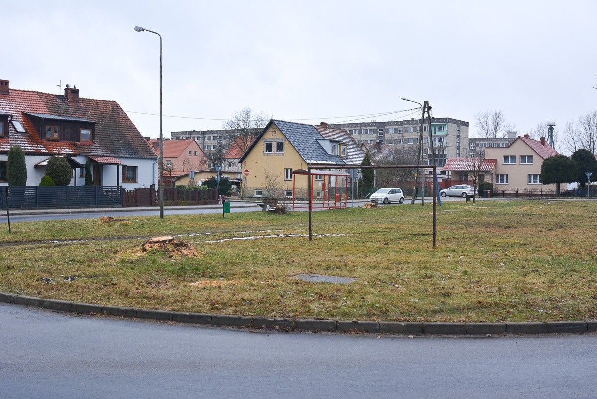 Rondo przy ulicy Góralskiej w Bolesławcu