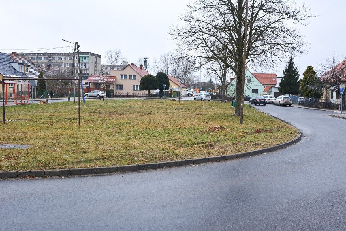 Rondo przy ulicy Góralskiej w Bolesławcu