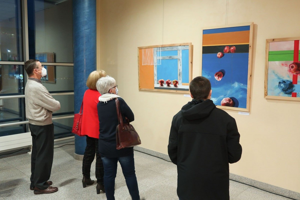 Wystawa malarstwa Izabeli Sak w BOK - MCC w Bolesławcu