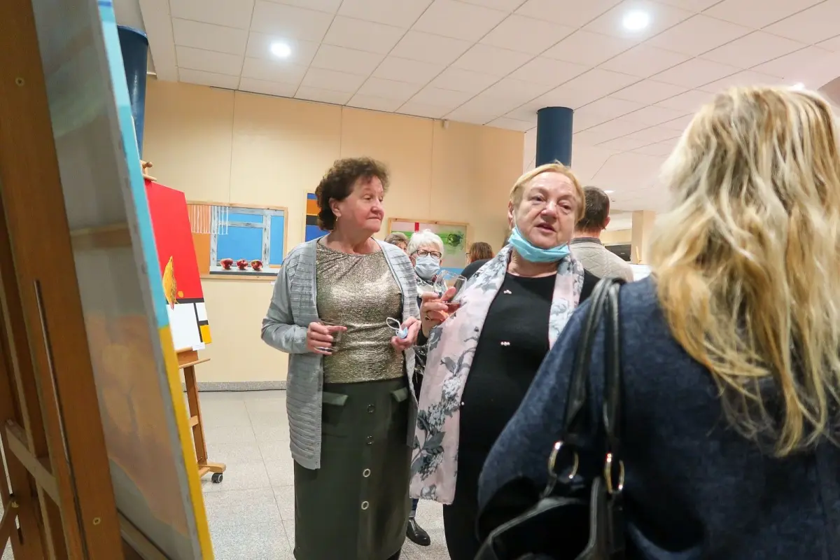 Wystawa malarstwa Izabeli Sak w BOK - MCC w Bolesławcu
