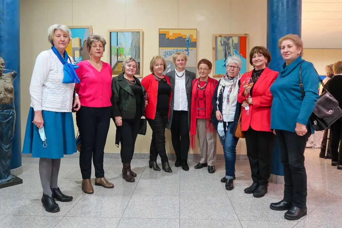 Wystawa malarstwa Izabeli Sak w BOK - MCC w Bolesławcu