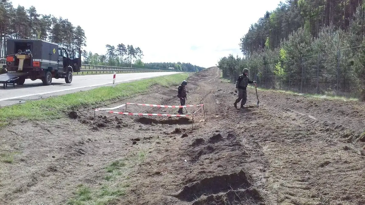 Działania Patrolu Saperskiego Bolesławiec