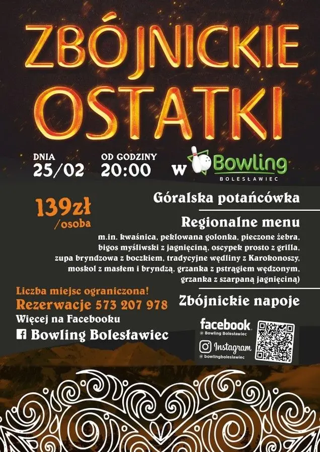 Góralskie Ostatki w Bowling Bolesławiec