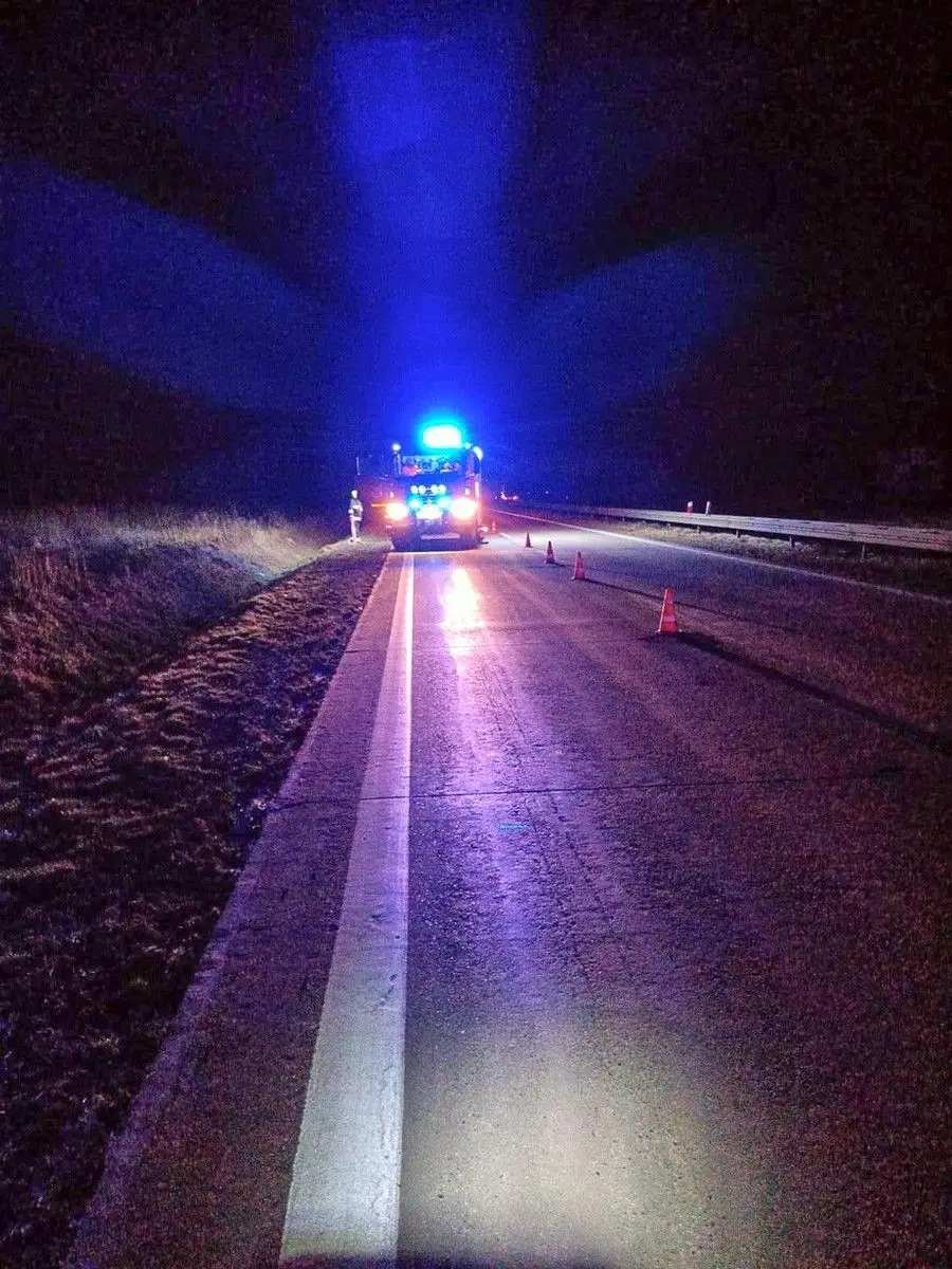 Działania służb na A4