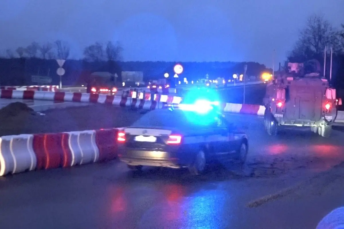 Kolejna kolumna pojazdów US Army wjechała do Polski