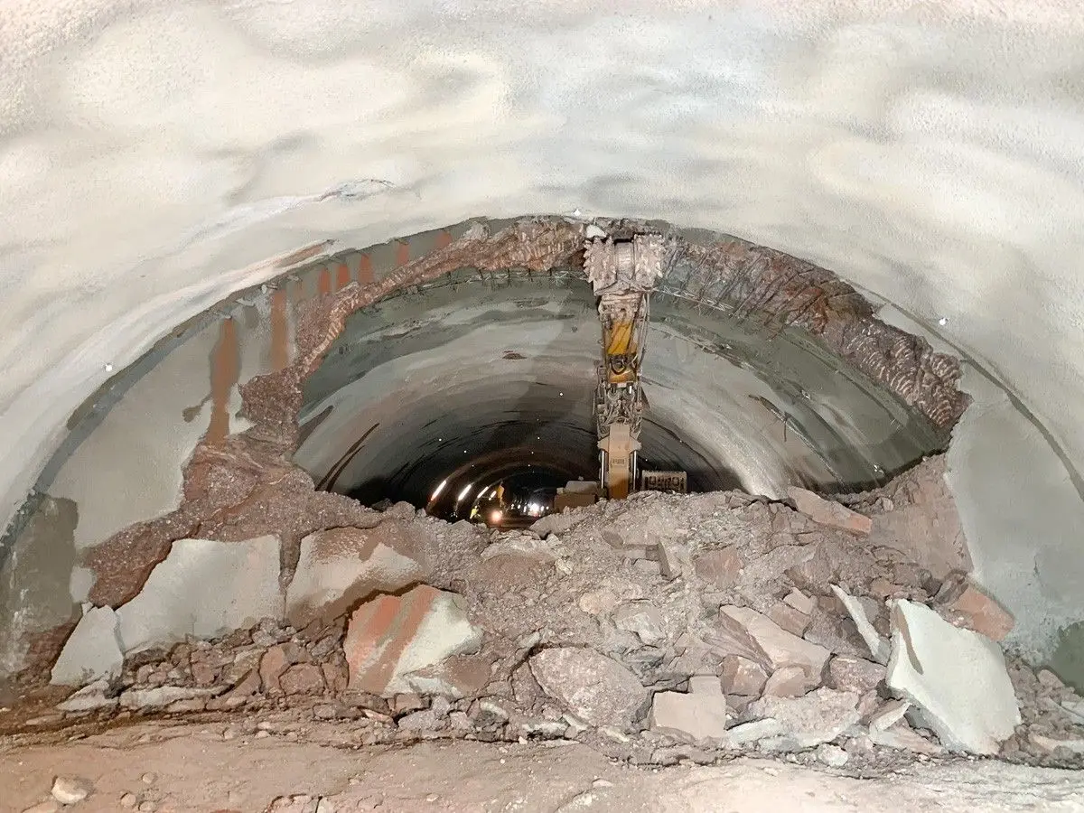 Przebicie tunelu