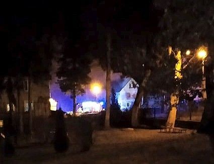 Pożar w Raciborowicach Górnych