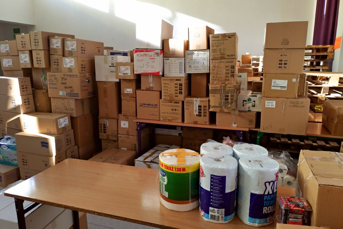 Z Bolesławca wyjechały wyselekcjonowane dary do Zbaraża w Ukrainie