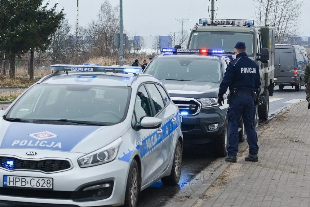 Akcja saperów na strefie ekonomicznej w Bolesławcu