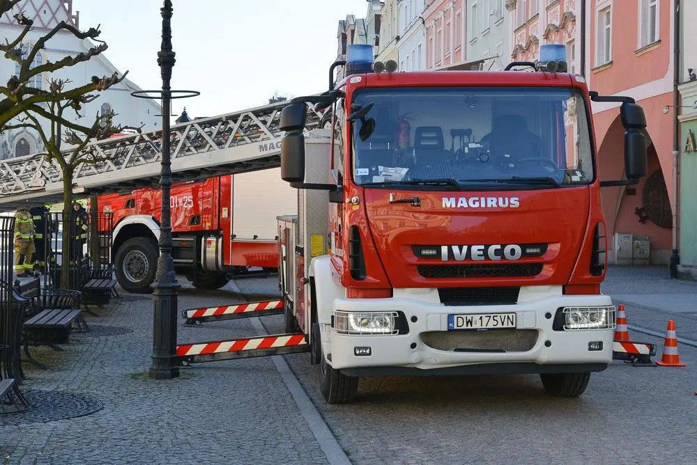 Strażacka uroczystość w Bolesławcu