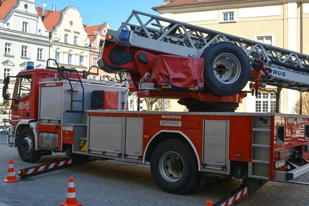Strażacka uroczystość w Bolesławcu