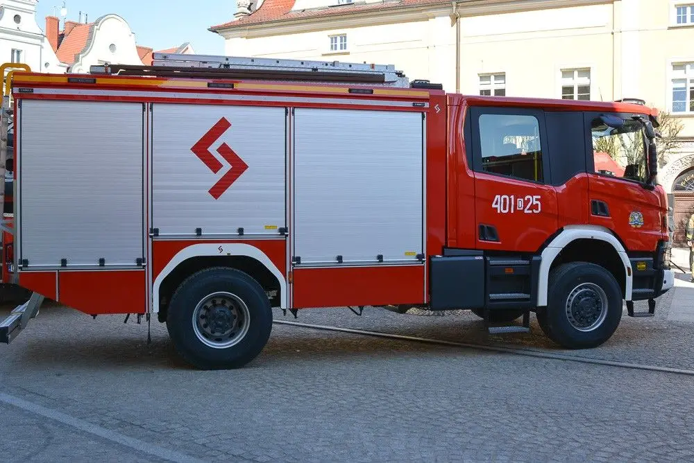 Strażacka uroczystość w Bolesławcu