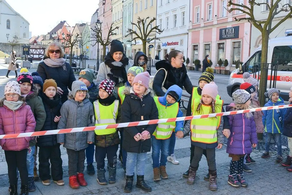 Strażacka uroczystość w Bolesławcu