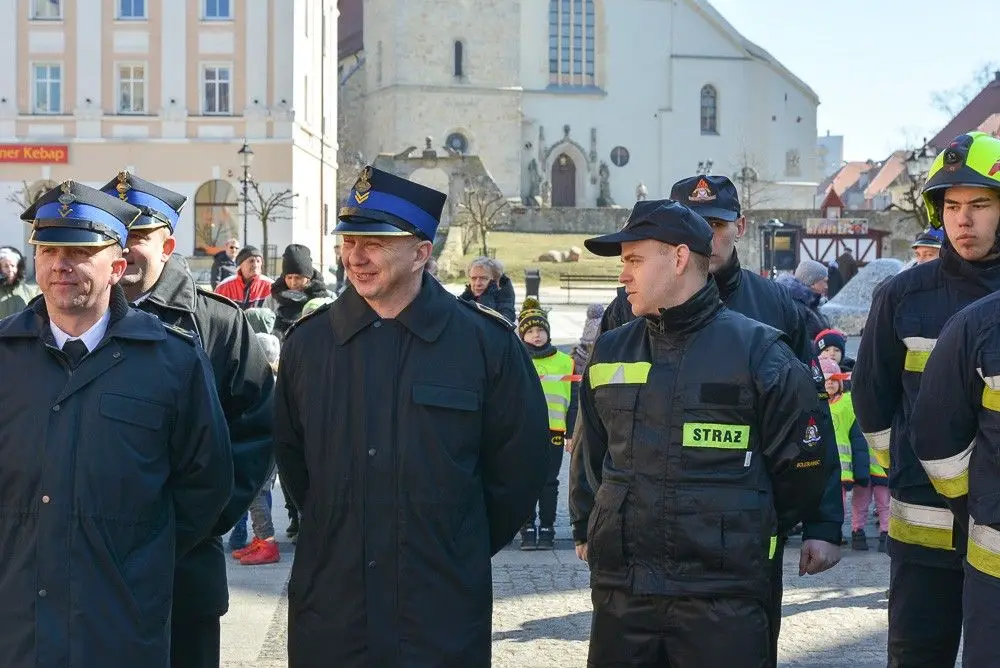 Strażacka uroczystość w Bolesławcu