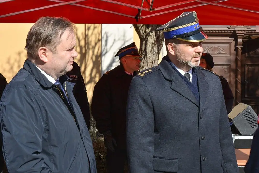 Strażacka uroczystość w Bolesławcu