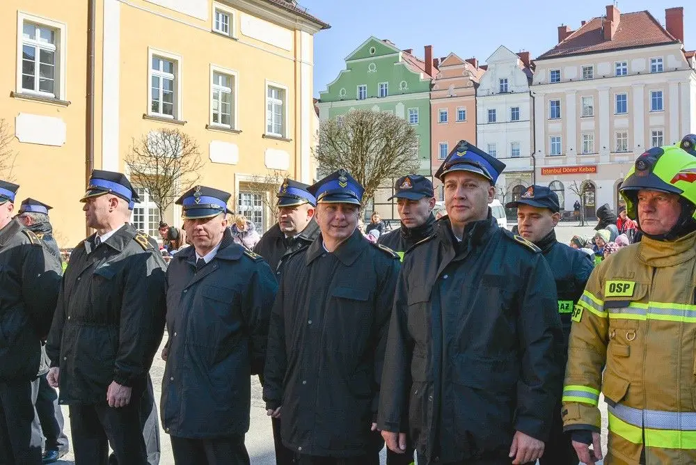 Strażacka uroczystość w Bolesławcu