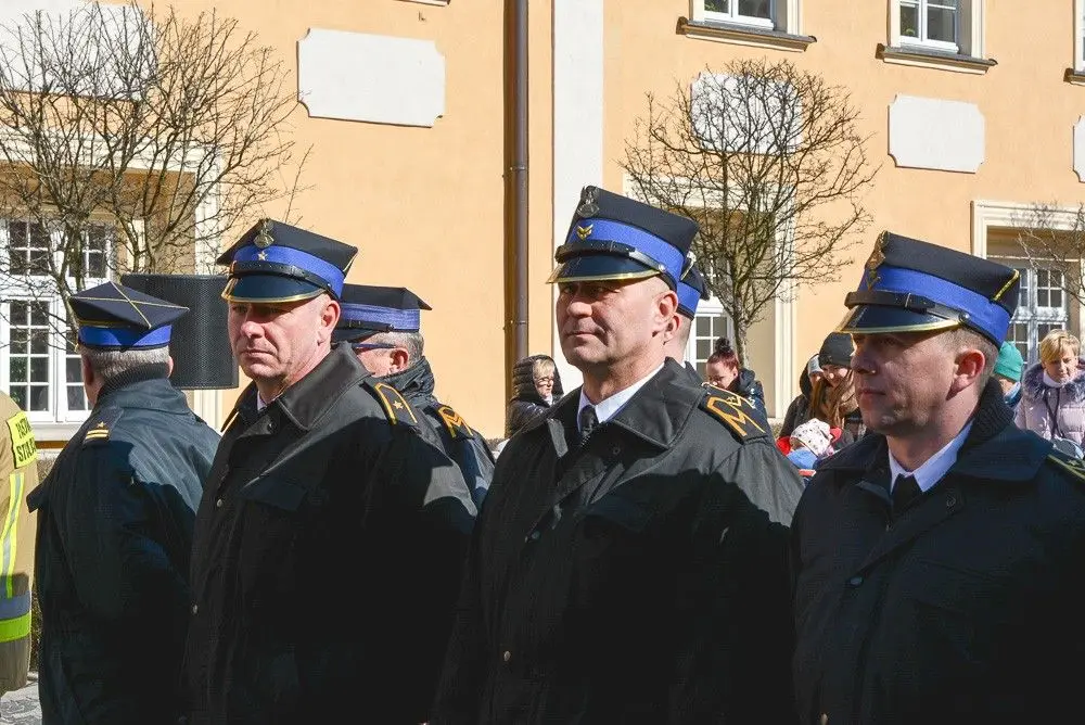 Strażacka uroczystość w Bolesławcu