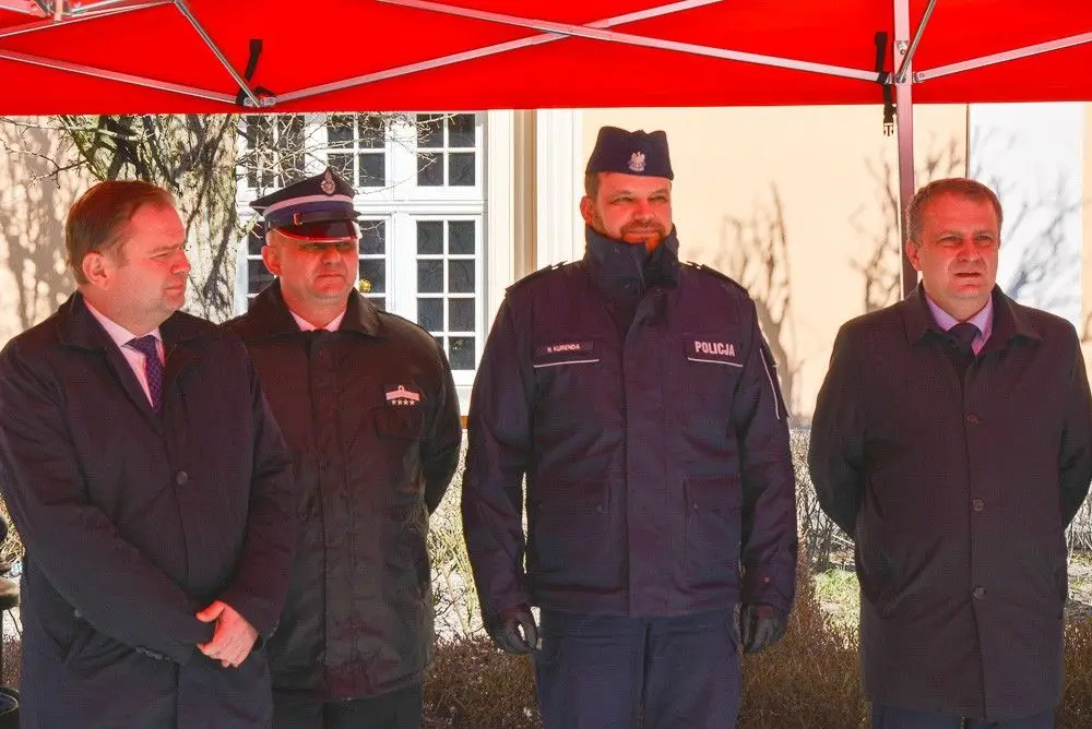 Strażacka uroczystość w Bolesławcu