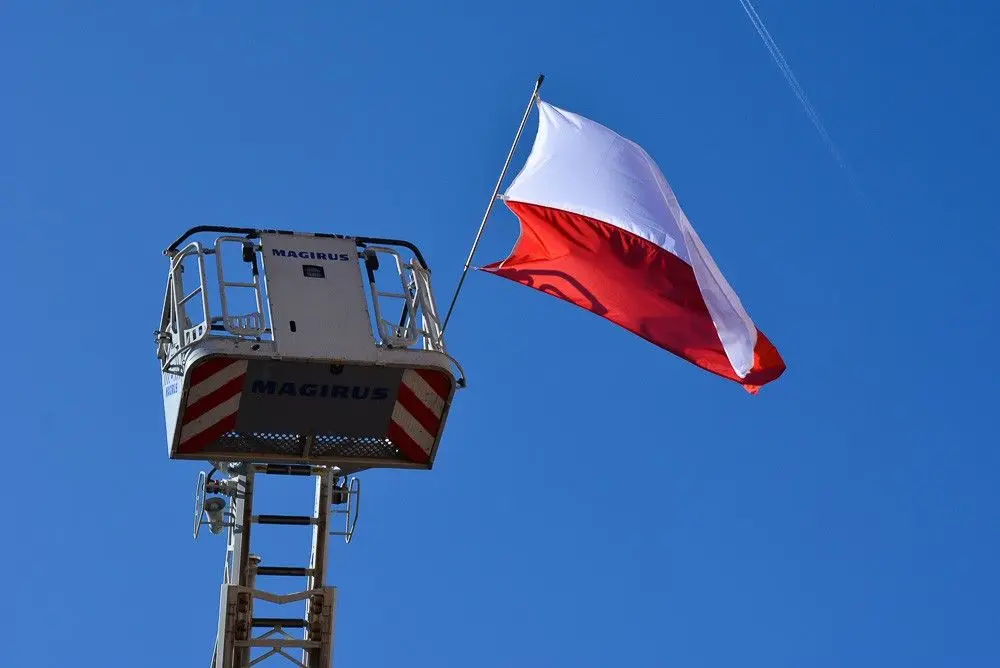 Strażacka uroczystość w Bolesławcu