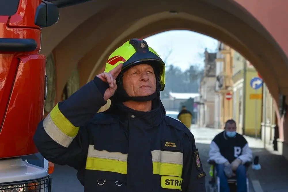 Strażacka uroczystość w Bolesławcu