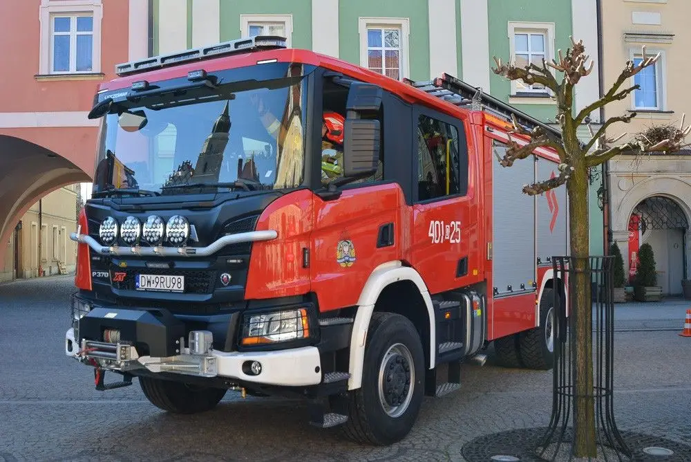 Strażacka uroczystość w Bolesławcu
