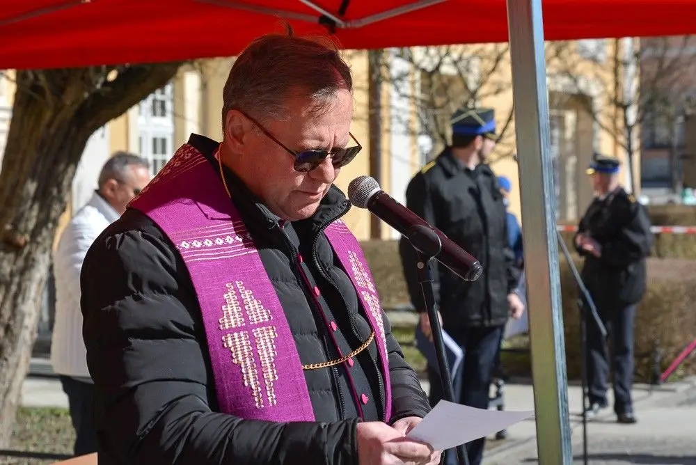Strażacka uroczystość w Bolesławcu