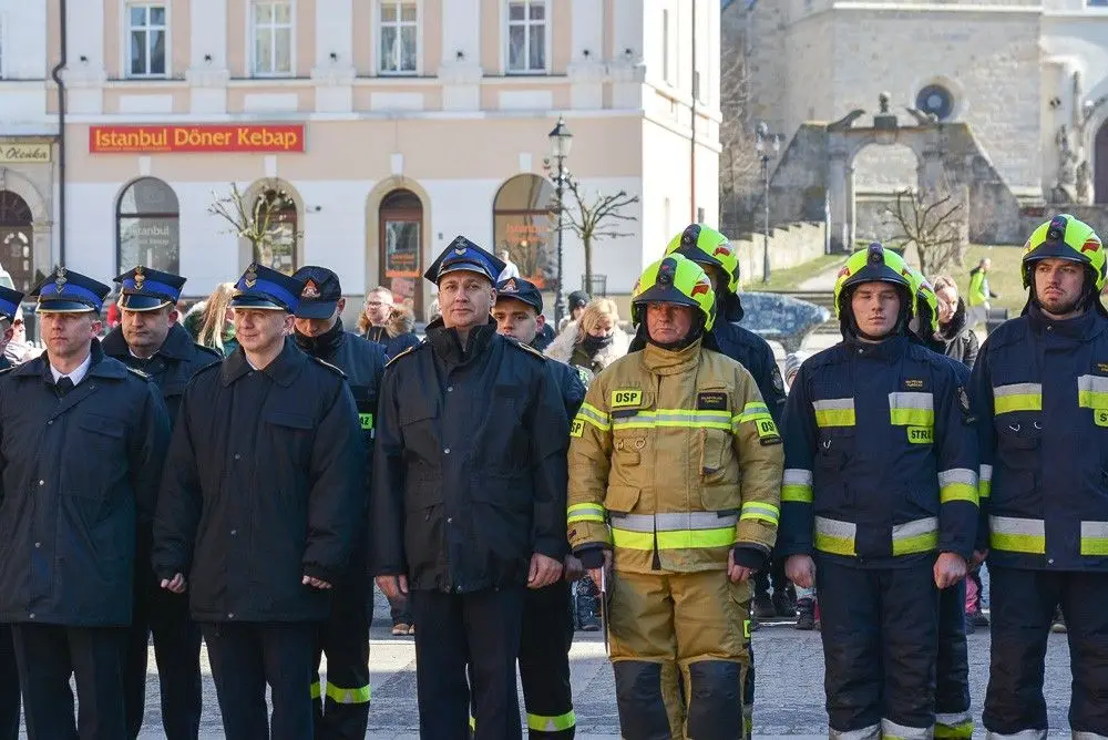 Strażacka uroczystość w Bolesławcu