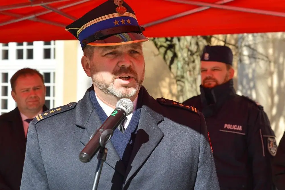Strażacka uroczystość w Bolesławcu