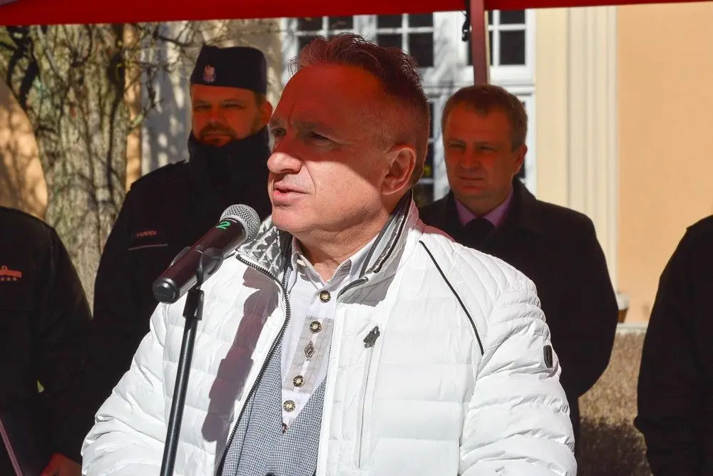 Strażacka uroczystość w Bolesławcu