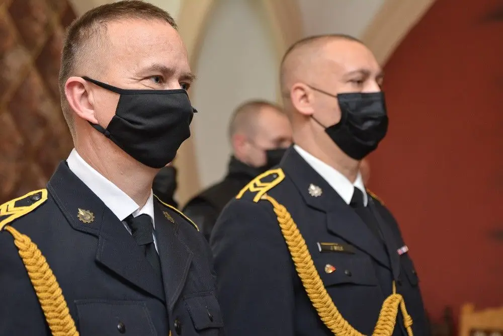 Strażacka uroczystość w Bolesławcu