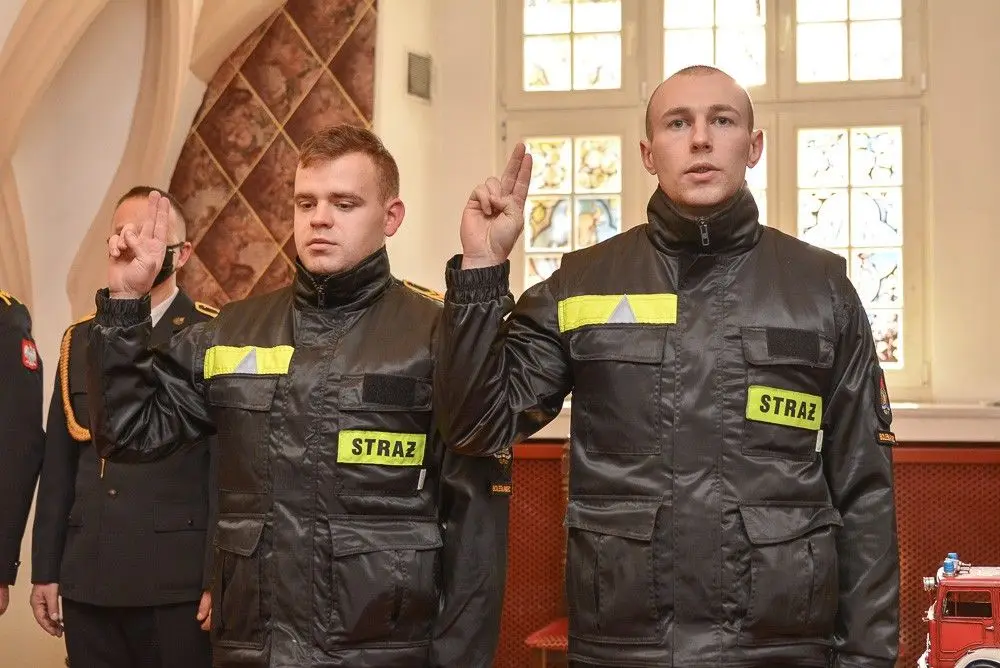 Strażacka uroczystość w Bolesławcu