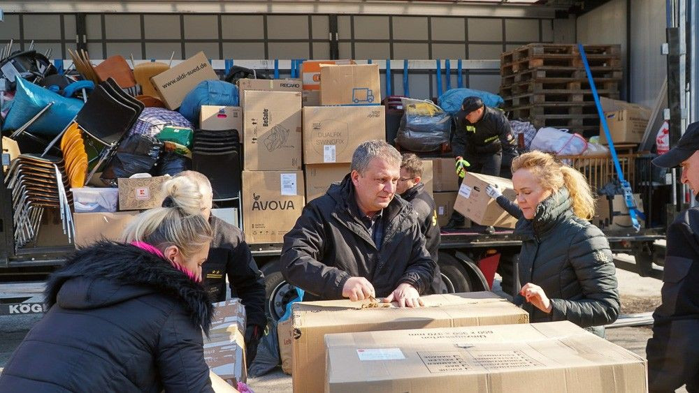 Kolejny transport dla uchodźców z Ukrainy