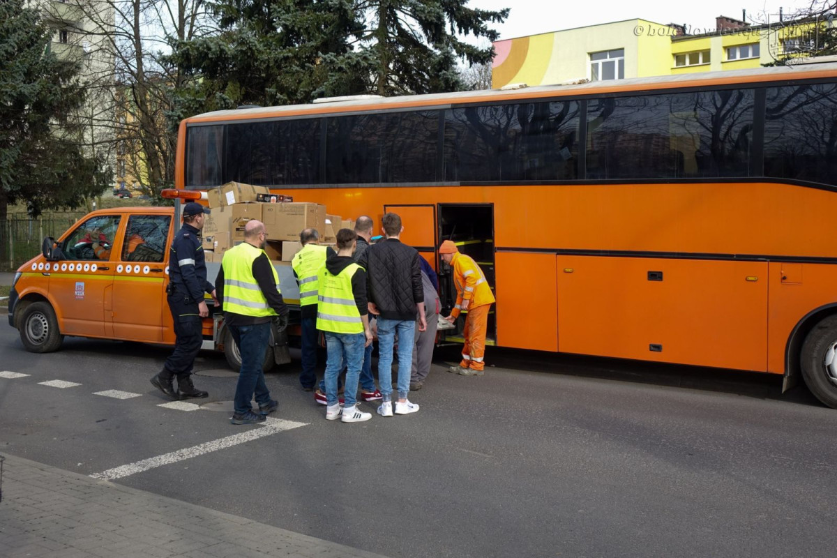 Kolejny transport darów dla Ukraińców wyjechał z Bolesławca